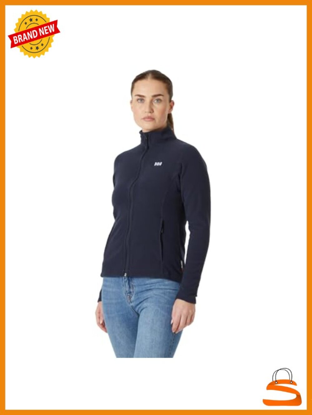 Polartec Full Zip Fleece Jacket Women Regular Fit Outdoor Winter Warm